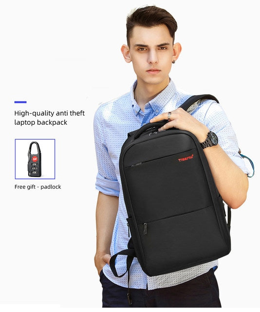 Tigernu Large Capacity 17inch Anti theft Laptop Business Backpack - 3032 - Tuzzut.com Qatar Online Shopping
