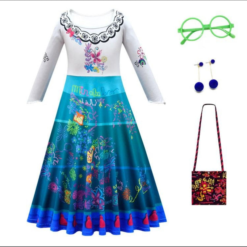 Mirabel Dress Size 9-10 Years - Tuzzut.com Qatar Online Shopping