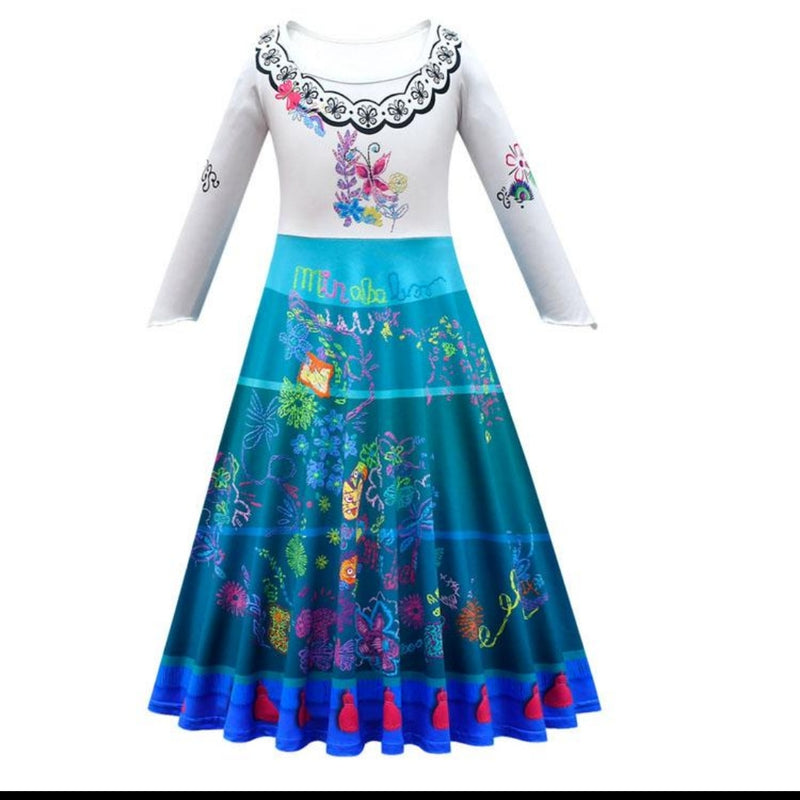 Mirabel Dress Size 9-10 Years - Tuzzut.com Qatar Online Shopping
