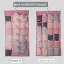 Double Sided Underwear Storage Bag Folding Hanging Bra Clother Organizer Hanger Clothes Organizer for Wardrobe Closet Organizer - Tuzzut.com Qatar Online Shopping