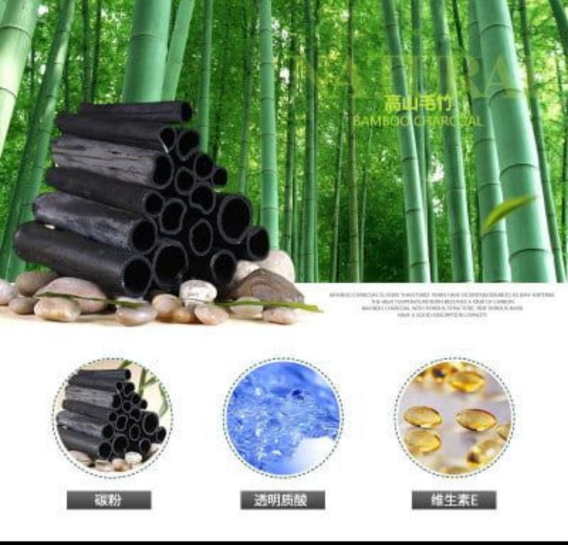 5pcs/pack Mask Peel Off Bamboo Charcoal Purifying Remover Mask Deep Cleansing for Acne Scars Blemishes Wrinkles Facial - Tuzzut.com Qatar Online Shopping