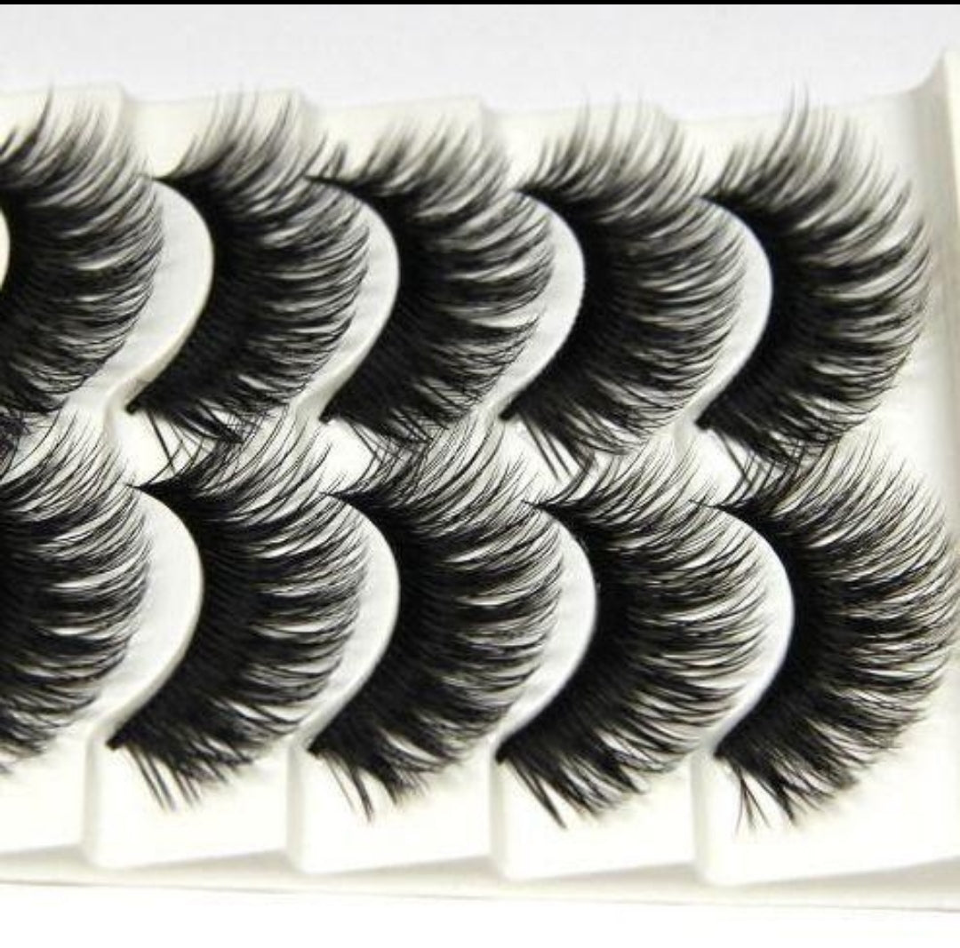 5 pairs Natural False Eyelashes 3d Mink Lashes Soft Eyelash 5 pairs Natural False Eyelashes 3d Mink Lashes Soft Eyelash