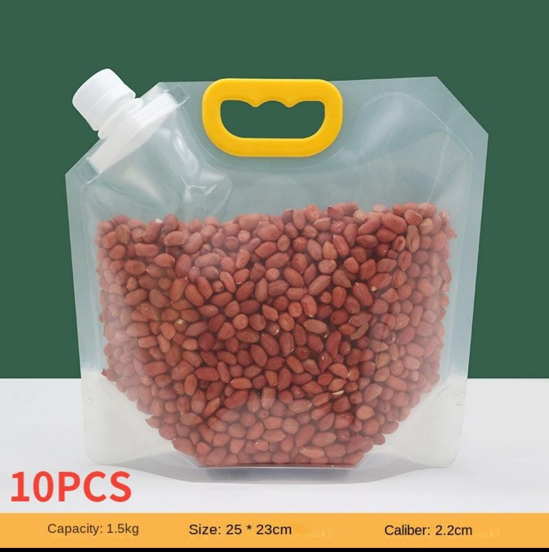 10pcs/pack Packaging Bag Grains Sealed Bag G6N400 10pcs/pack Packaging Bag Grains Sealed Bag G6N400