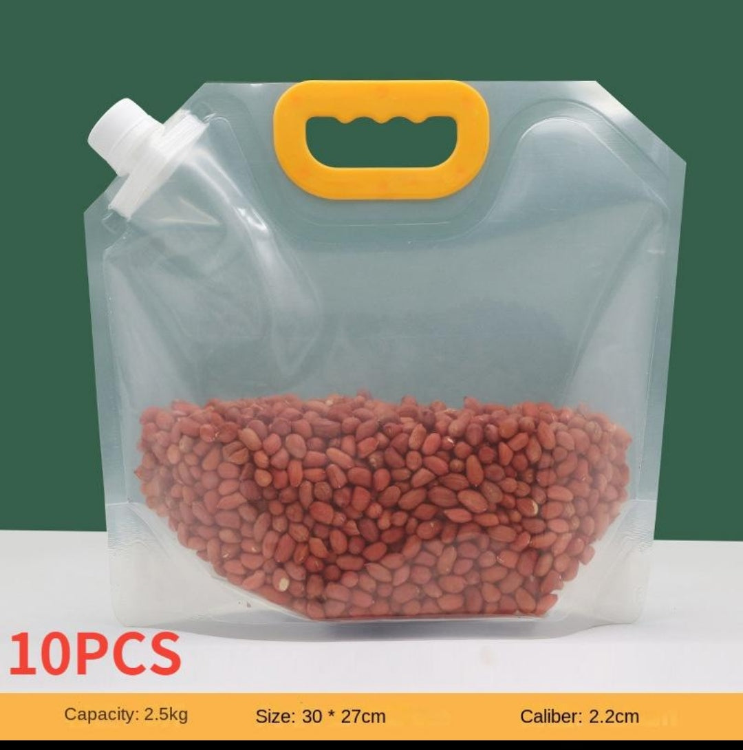 10pcs/pack Packaging Bag Grains Sealed Bag G6N400 10pcs/pack Packaging Bag Grains Sealed Bag G6N400