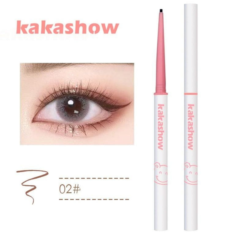 Kakashow Bright Glitter Eyeshadow Liner Waterproof Bling Glitter Eyeliner Makeup - Tuzzut.com Qatar Online Shopping