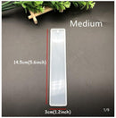 Rectangle Silicone Bookmark Mold DIY Mould DIY Craft - Tuzzut.com Qatar Online Shopping