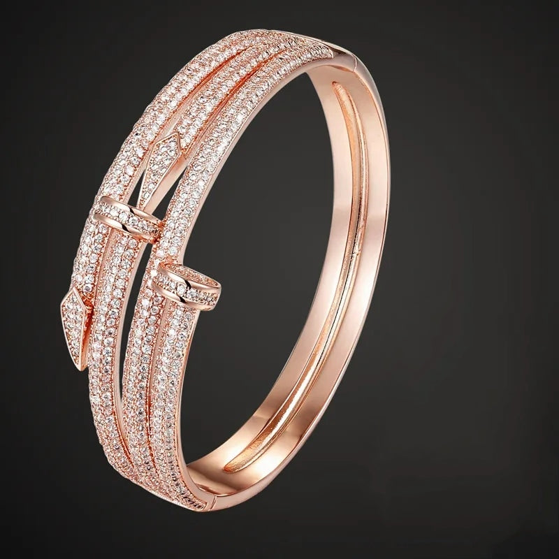 Luxury Fashion Jewelry Bangles Women Charm Bracelets - Tuzzut.com Qatar Online Shopping