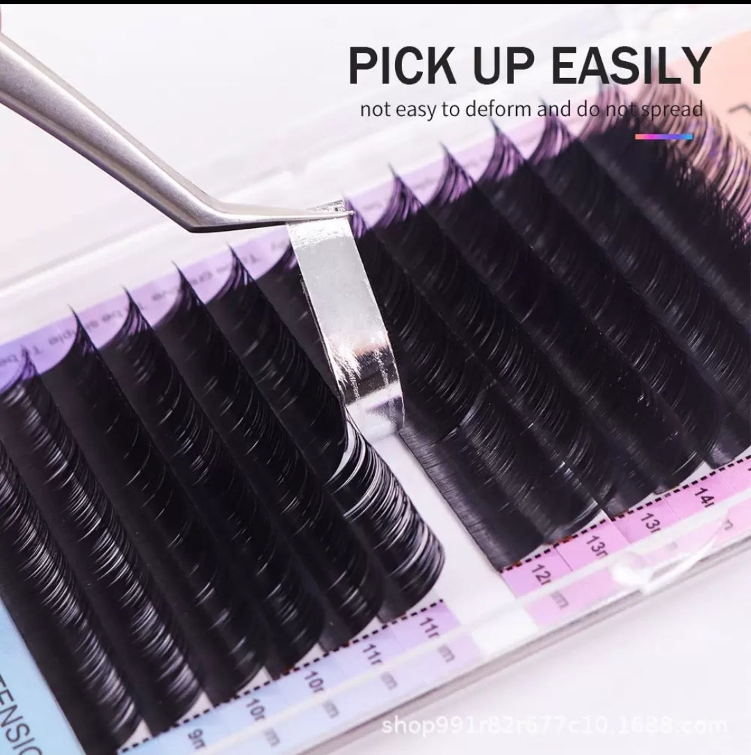 PRETTY PAL cross-border wholesale grafting eyelashes weaving C/D curling eyelashes natural soft manual blooming eyelashes PRETTY PAL cross-border wholesale grafting eyelashes weaving C/D curling eyelashes natural soft manual blooming eyelashes
