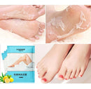 KOOGIS 1pair Greatlizard Lavender Extract Exfoliating Foot Mask, Moisturising Softening Foot Mask, Foot Care Make Up - Tuzzut.com Qatar Online Shopping