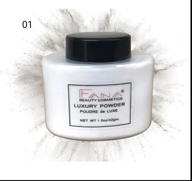FANA Loose Powder Makeup Oil-Control Brightening Invisible Pores Makeup Powder FANA Loose Powder Makeup Oil-Control Brightening Invisible Pores Makeup Powder