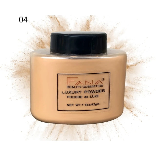 FANA Loose Powder Makeup Oil-Control Brightening Invisible Pores Makeup Powder FANA Loose Powder Makeup Oil-Control Brightening Invisible Pores Makeup Powder