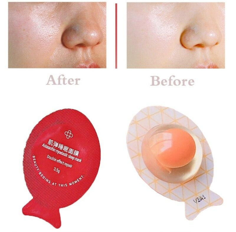 Egg Sleeping Mask Whitening Moisturizing Oil Control Brightening Skin Color Shrink Pore Acne Removal No-cleansing Mask - Tuzzut.com Qatar Online Shopping