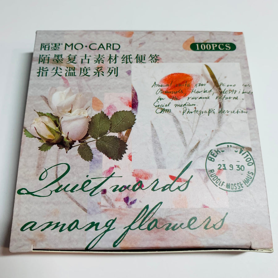 100 pcs Around the World Series Memo Pad Retro Old Message Notes Decorative Notepad Note paper 100 pcs Around the World Series Memo Pad Retro Old Message Notes Decorative Notepad Note paper