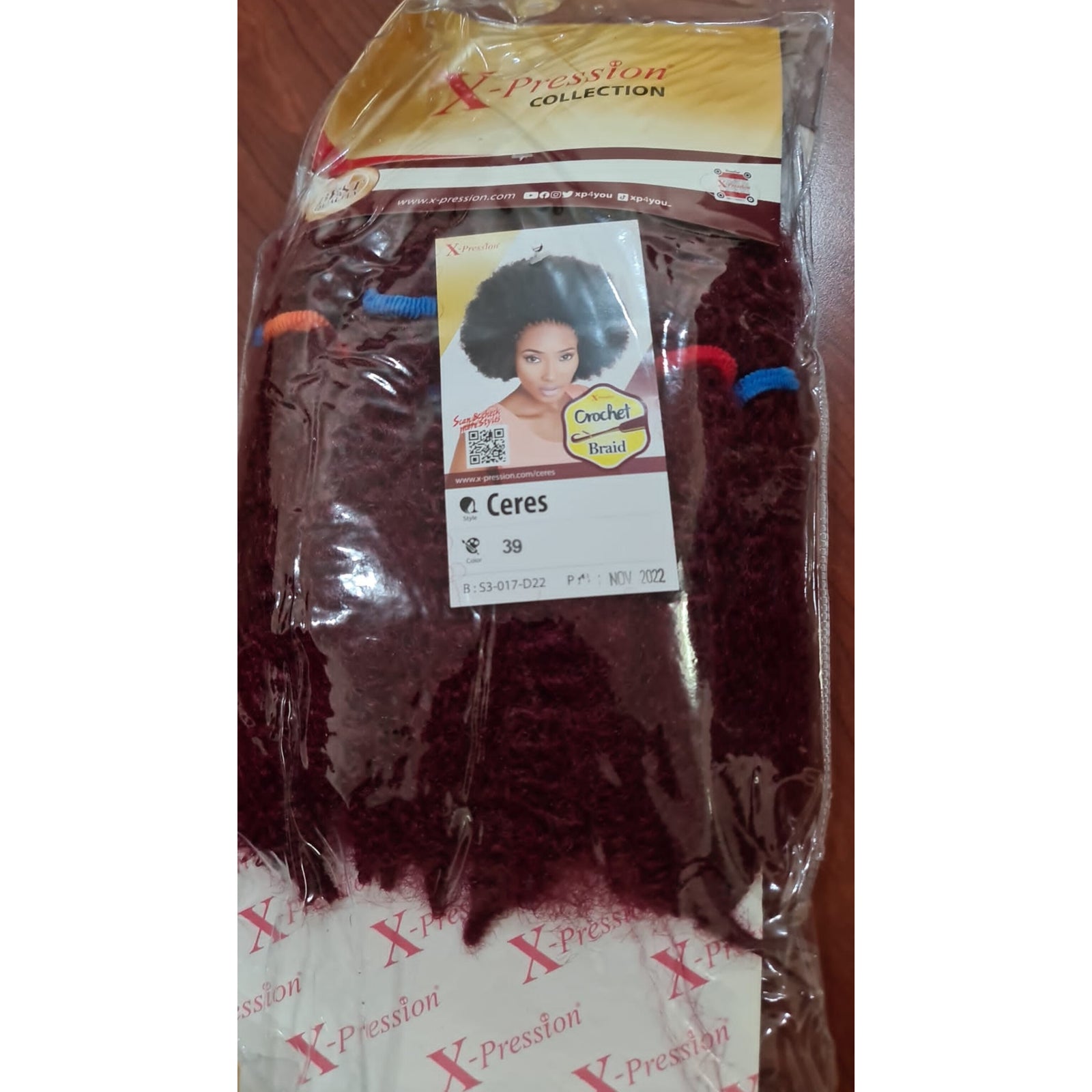 Xpression Ceres Crochet Braid Synthetic Hair Xpression Ceres Crochet Braid Synthetic Hair