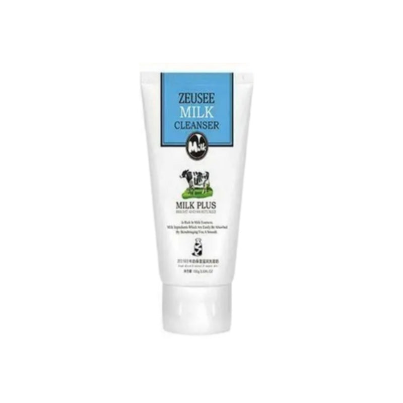 100g Aloe Milk Cleanser Deep Pore Cleansing Anti Aging Daily Blackhead Wash Natural Care Skin Exfoliating Face Remove Gel - Tuzzut.com Qatar Online Shopping