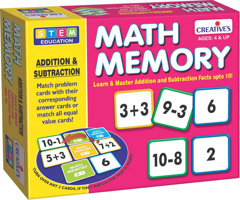 Math Memory- Addition, Subtraction - Tuzzut.com Qatar Online Shopping