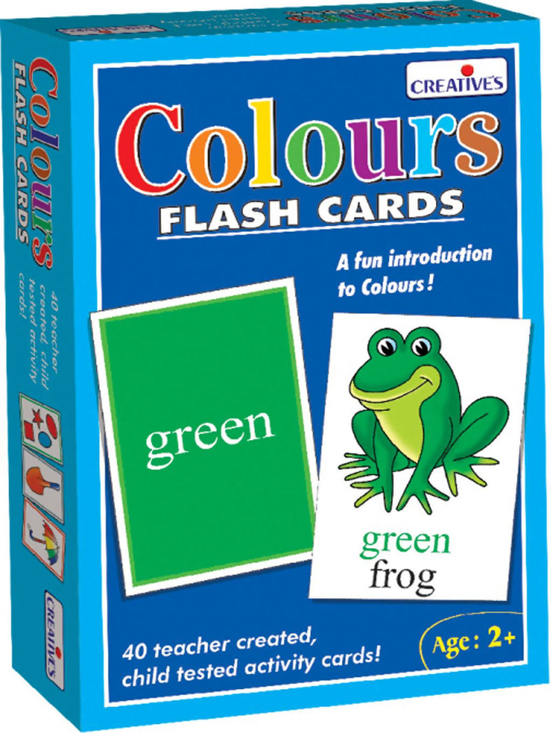 Colours- Flash Cards - Tuzzut.com Qatar Online Shopping