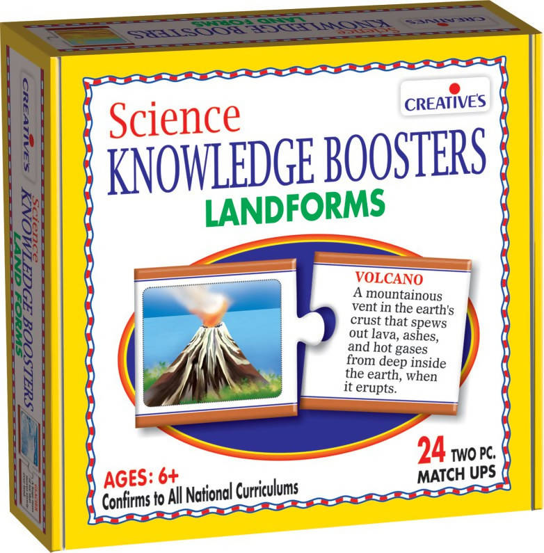 Science Knowledge Boosters-Land Forms - Tuzzut.com Qatar Online Shopping