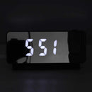 LED Mirror Electronic Clocks Digital Alarm Clock High Sensitivity Sensor for Home Office Bedroom X4480931 - Tuzzut.com Qatar Online Shopping