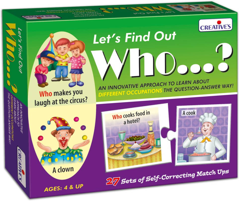 Let's Find out- Who? Let's Find out- Who?