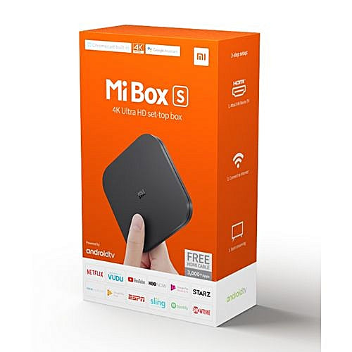 Mi Box S Android TV Box - Tuzzut.com Qatar Online Shopping