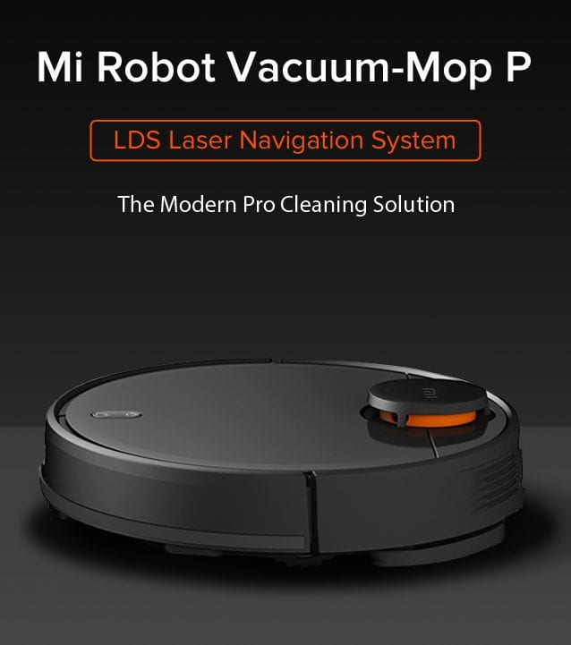 Mi Robot Vacuum-Mop P Black - Tuzzut.com Qatar Online Shopping