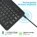 Mini Bluetooth Keyboard Wireless rechargeable Keyboard For Tablet ipad cell phone Laptop S123 - Tuzzut.com Qatar Online Shopping