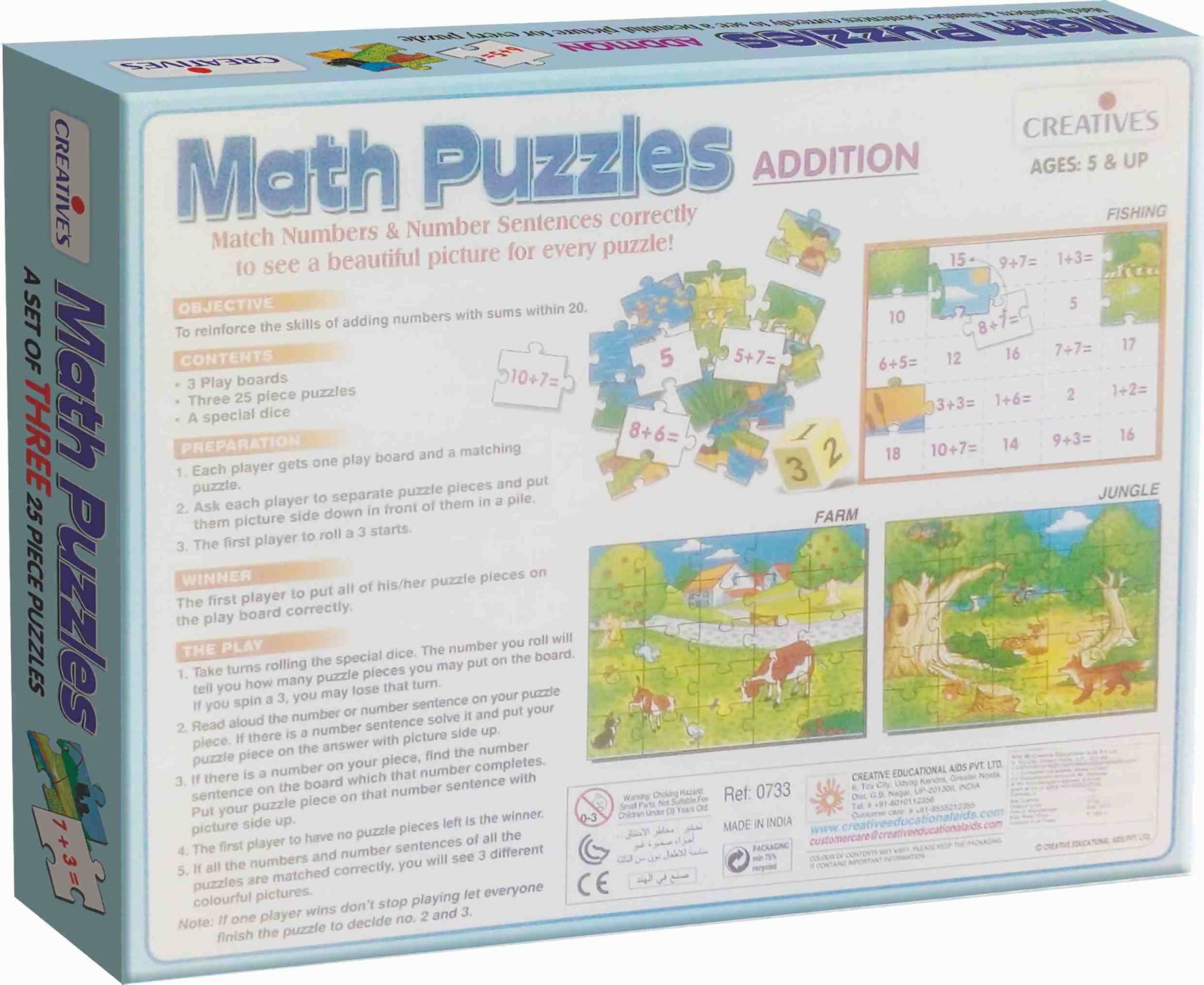 Math Puzzles-Addition Math Puzzles-Addition