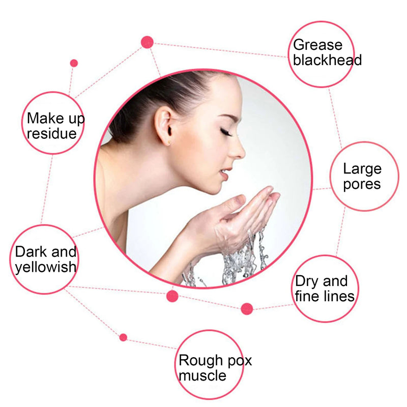 Multifunction Electric Waterproof Face Facial Cleansing Cleanser Massager Tool S3798081 - Tuzzut.com Qatar Online Shopping