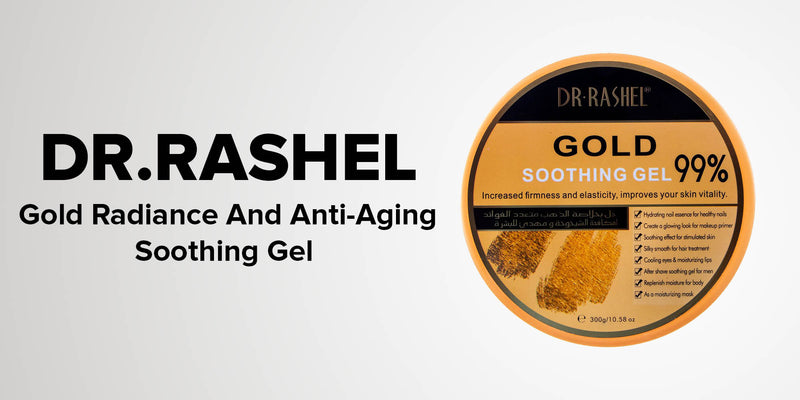 DR. RASHEL Gold Radiance And Anti-Aging Soothing Gel 300g DRL-1528 - TUZZUT Qatar Online Store