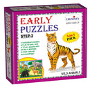 Early Puzzles Step II-Wild Animals - Tuzzut.com Qatar Online Shopping