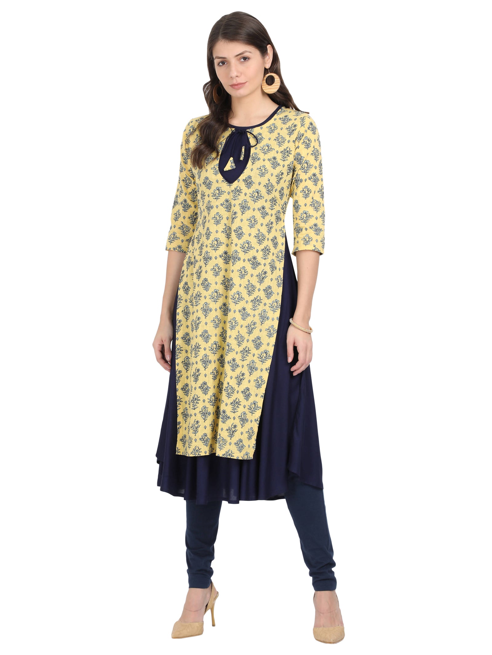 Long Kurta with Detachable Top Long Kurta with Detachable Top