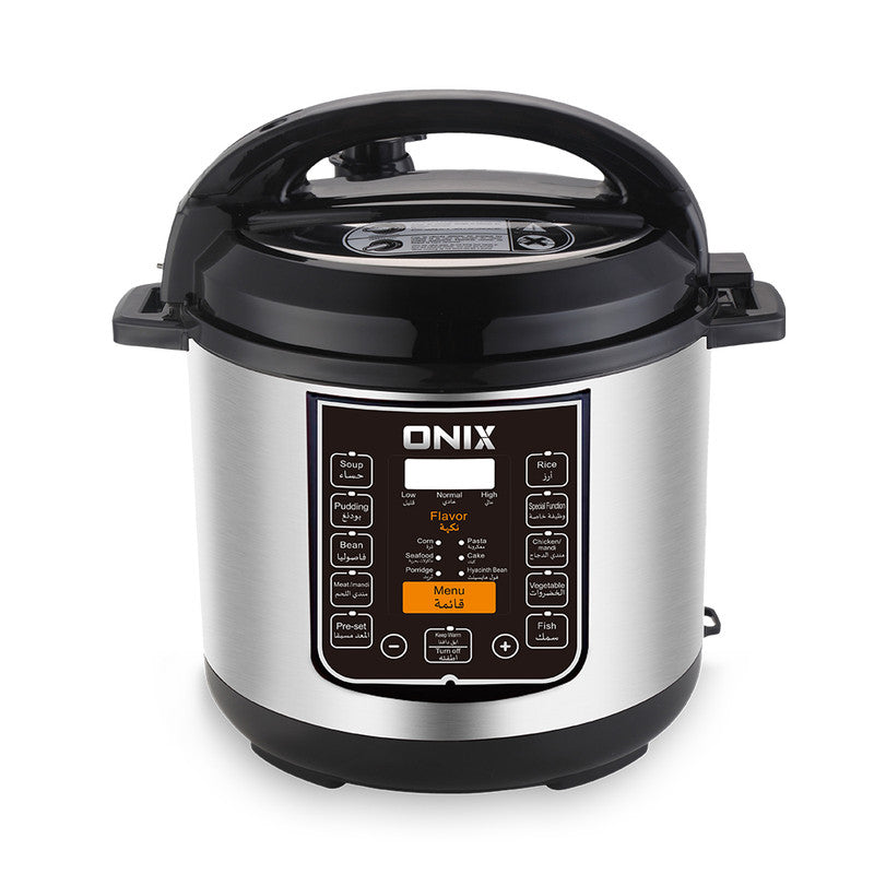 Onix OEPC 6 litre 1000W Electric Pressure with 14 Main Cooking Functions - Tuzzut.com Qatar Online Shopping