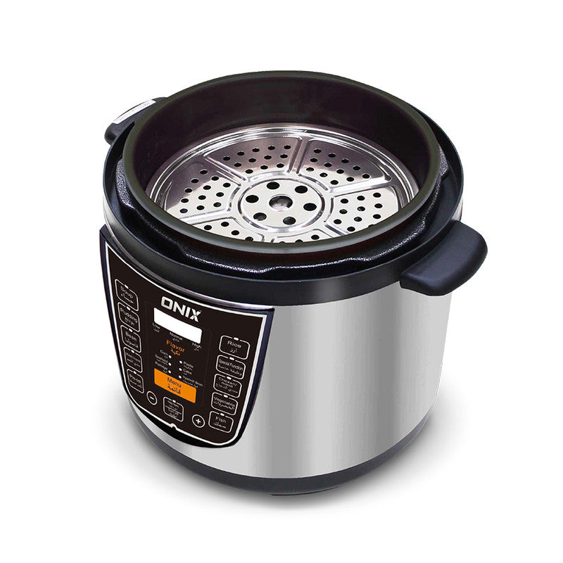 Onix OEPC 10 Litre 1600W Electric Pressure Cooker with 14 Main Cooking Functions - Tuzzut.com Qatar Online Shopping