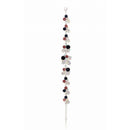 Kavani Ruby Multicolor Chimes Multicolor Crystal Rhodium Bracelet - GH-134 - Tuzzut.com Qatar Online Shopping