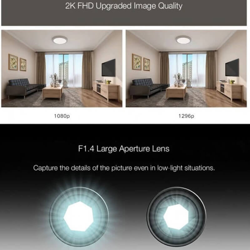 Mi 360° Home Security Camera 2K - Tuzzut.com Qatar Online Shopping