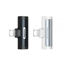 Remax Audio Adaptor RL- LA04i dual iPhone interface Charging Listening to Music - Tuzzut.com Qatar Online Shopping