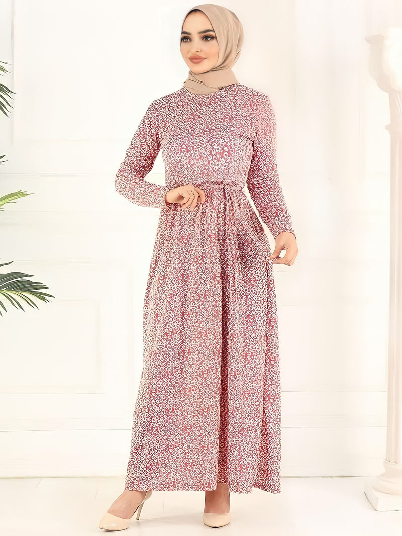 Turkish Women's Crepe Wrap Maxi Dress - TM800 - Tuzzut.com Qatar Online Shopping