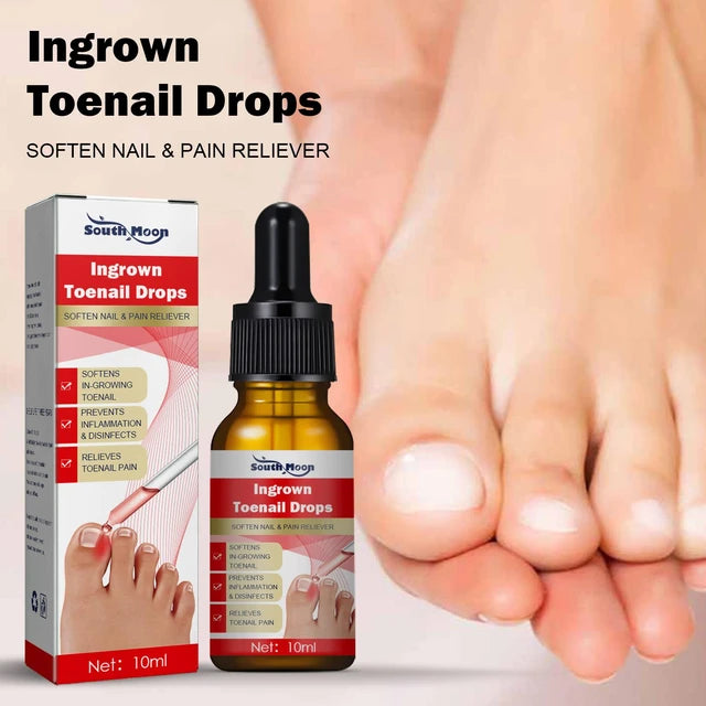 Ingrown Toenail Treatment Serum Nail Correction Recover Oil Pain Reliever Nail Softener Trim with Ease Oil Feet Health Care - Tuzzut.com Qatar Online Shopping