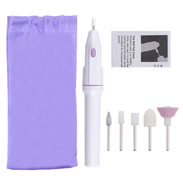 Nail Equipment Everything for Manicure Electric Manicure Cutter Professional Nail File Drilling Machine Nails Accessories Set - Tuzzut.com Qatar Online Shopping