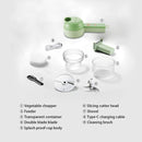 4 In 1 Handheld Electric Vegetable Cutter Multifunction Vegetable Fruit Slicer Upgrated - Tuzzut.com Qatar Online Shopping