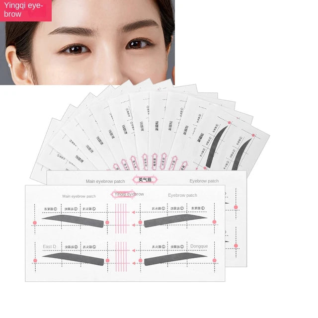 12 Eyebrow Shape Card Conjoined Eyebrow Stickers Simple Seconds To Complete 12 Eyebrow Shape Card Conjoined Eyebrow Stickers Simple Seconds To Complete
