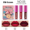 Matte Velvet Lip Gloss Set Waterproof Long Lasting Not EasyTo Fade Silky Smooth Black Lipstick Makeup - Tuzzut.com Qatar Online Shopping