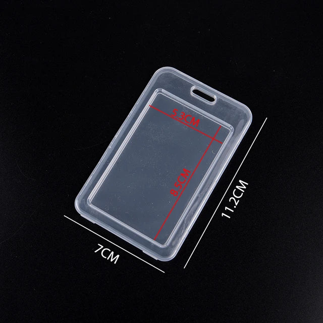 Credit Card Case For Bank Card ID Clear Cover Waterproof Case For Women Men Student Bus - Tuzzut.com Qatar Online Shopping