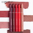 HANDAIYAN Lipstick Lip Liner Pencil Makeup Velvet Matte Waterproof Moisturizing Non Stick Nude Series Lip Tint Balm Cosmetic Tool - Tuzzut.com Qatar Online Shopping
