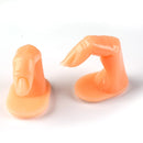 5Pcs/Pack UV Gel Manicure Tools Display Practice Fake Finger Adjustable False Fingernails Adhesive Fixed Nail Art Model - Tuzzut.com Qatar Online Shopping