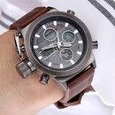 Mens Watches Men Analog Digital Dual Display Watches - 0031 - Tuzzut.com Qatar Online Shopping