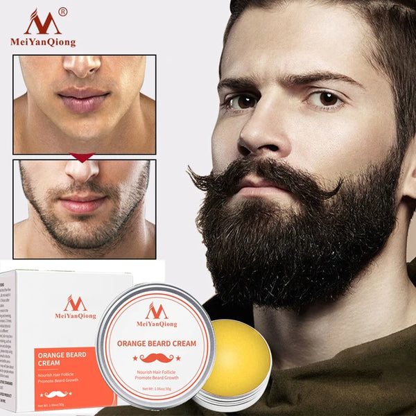 MeiYanQiong Men's Orange Beard Cream 30g TUZZUT Qatar Online