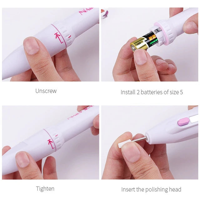 Nail Equipment Everything for Manicure Electric Manicure Cutter Professional Nail File Drilling Machine Nails Accessories Set - Tuzzut.com Qatar Online Shopping