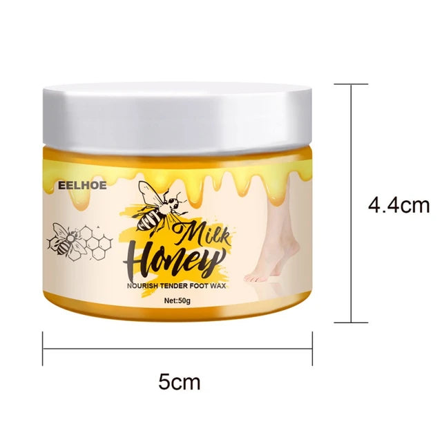 Milk Honey Nourishing for Men Women Moisturizing Foot Care Soft Skin 50g Smooth Foot Masks Milk Honey Nourishing for Men Women Moisturizing Foot Care Soft Skin 50g Smooth Foot Masks